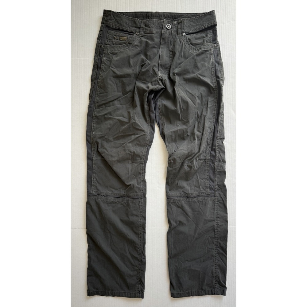 Kuhl Radikl Pants Mens 32 X 32 Tonal Gray Hiking Camping Trail Trek Gropcore